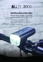 MAGICSHINE ALLTY 2000USB BICYCLE LIGHT 2000LUMENS