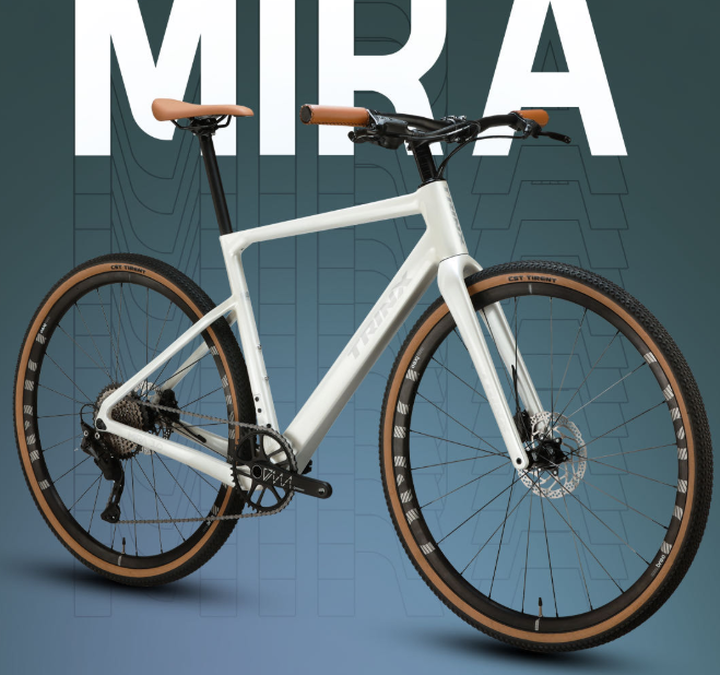 TRINX MIRA 3.0 HYBRID BIKE CARBON FRAME, SHIMANO DEORE 10-SPEED