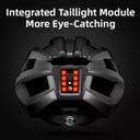 HELMET WITH LIGHT USB ROCKBROS ZK-013BK