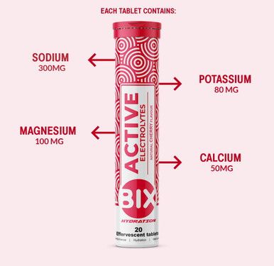 BIX ACTIVE ELECTROLYTES 20TABLETS