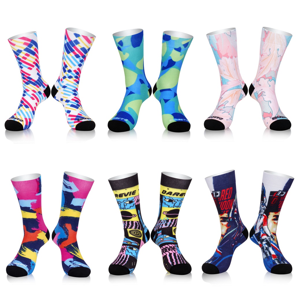 DAREVIE SOCKS DVA047 3D PRINTING