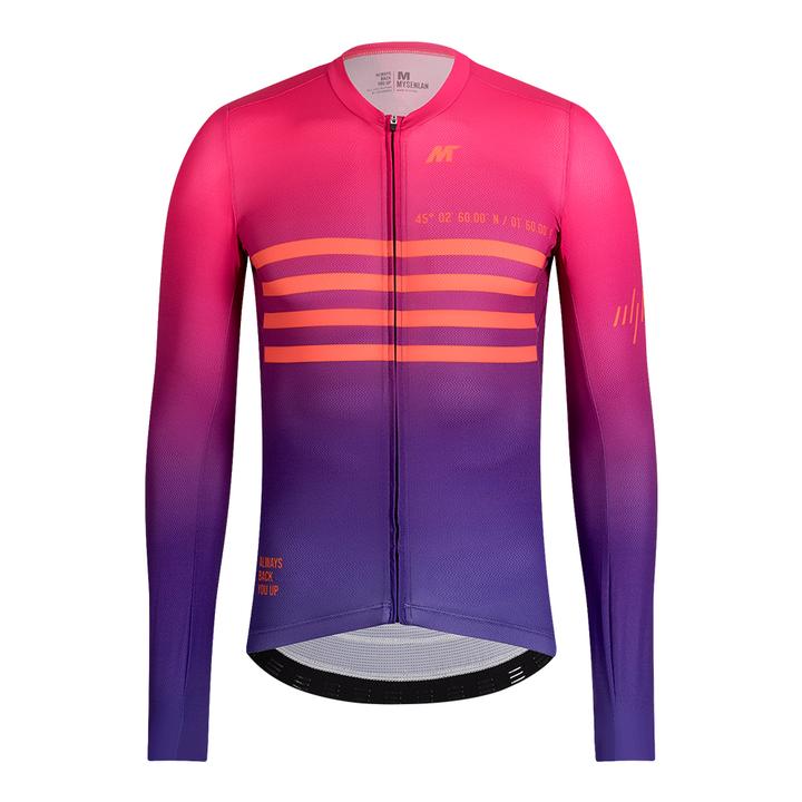 Awaken Men's Long Jersey Pink -Horizon(21)MYSENLAN