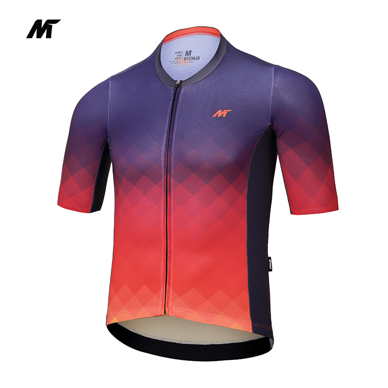 Short Sleeve Jerseys Red MYSENLAN