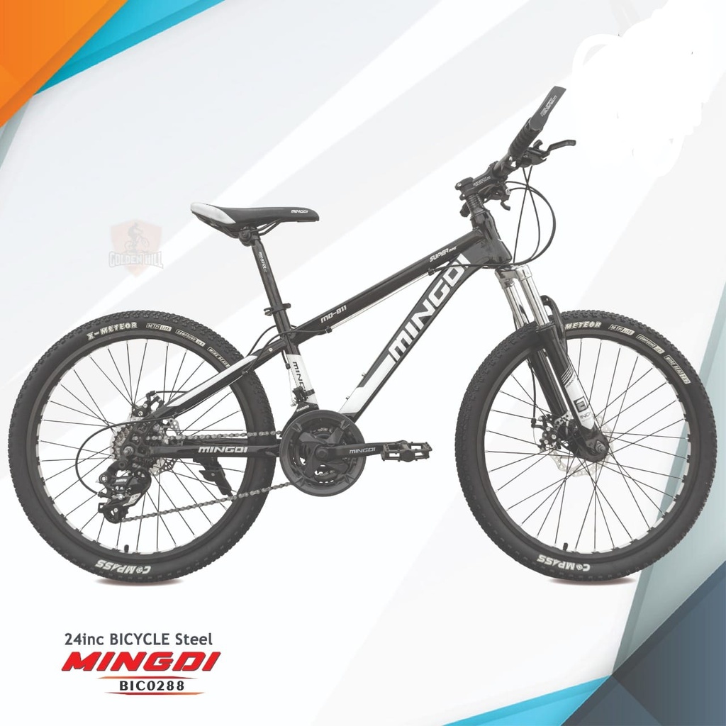 BICYCLE MINGDI STEEL 24'' 24SPEED MD-811