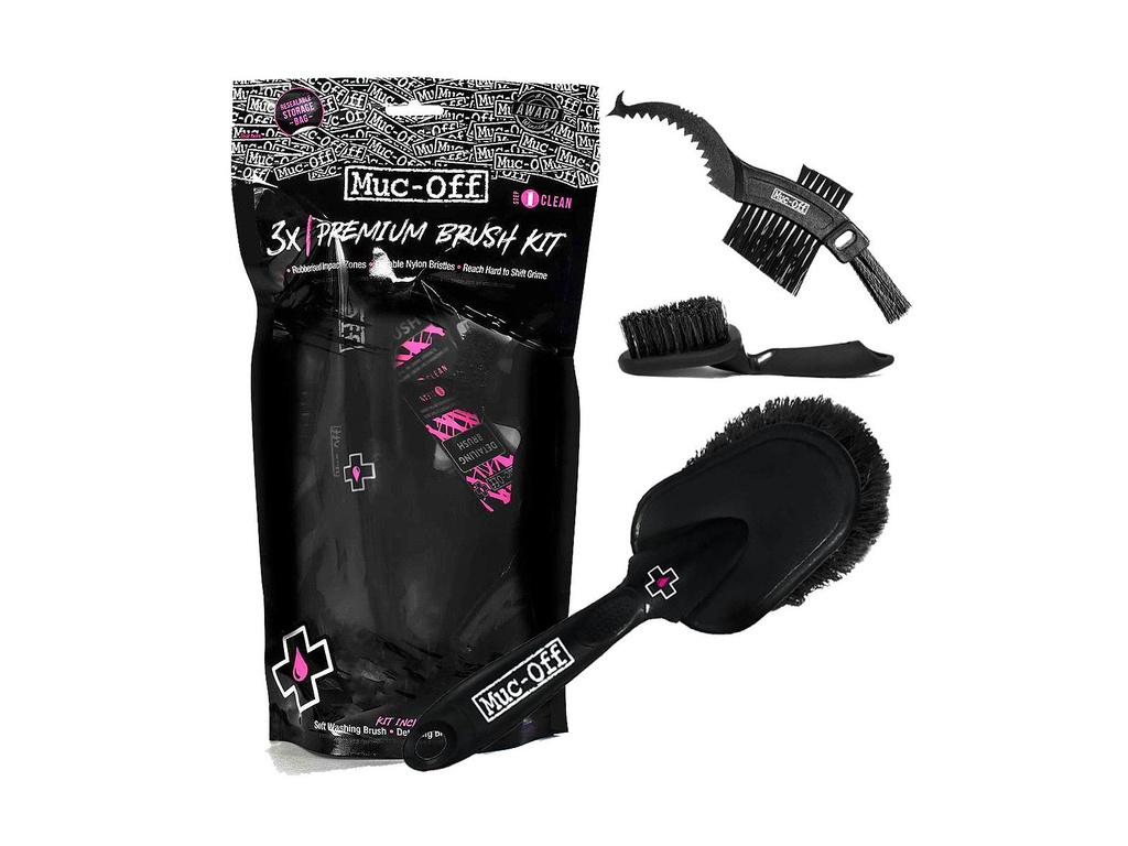 3 Brush set Muc-Off