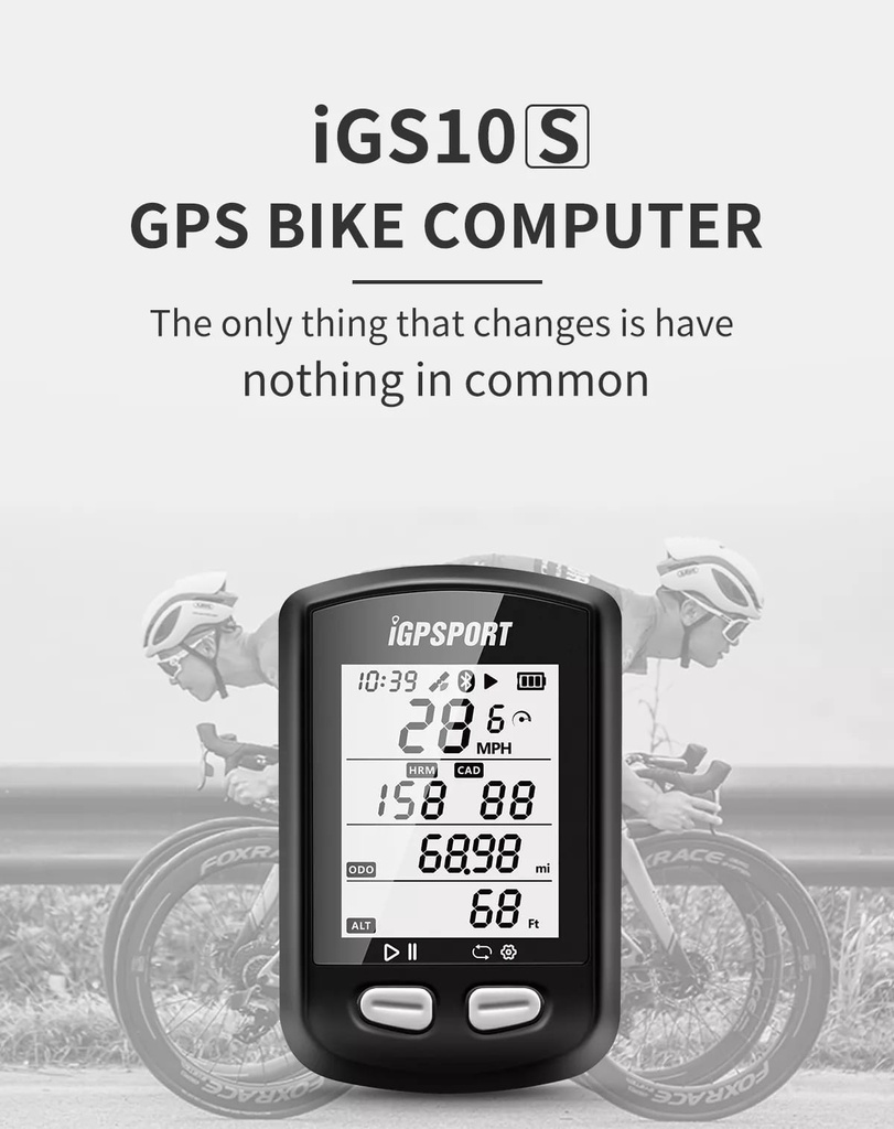 iGS10 GPS CYCLING COMPUTER Mumtaz Bike
